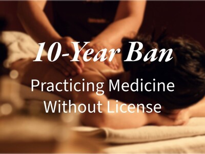 Passaic County Spa Owner Agrees to $10,000 Fine, 10-Year Ban for Practicing Medicine Without License