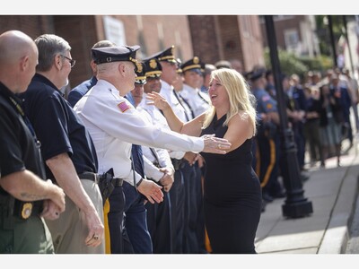 Morris County Honors Cpl. Erica Valvano on Retirement After 21 Years