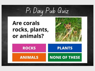 Pi Day Pub Quiz