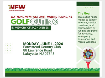 Watnong VFW Post 3401 (Morris Plains) Golf Outing