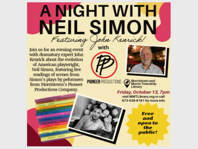 Neil Simon Night at the Morristown Library
