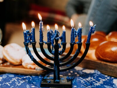 Menorah Lighting & Gelt Drop