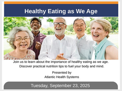 Healthy Eating As We Age