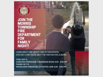 Family Night with Morris Township Fire Department