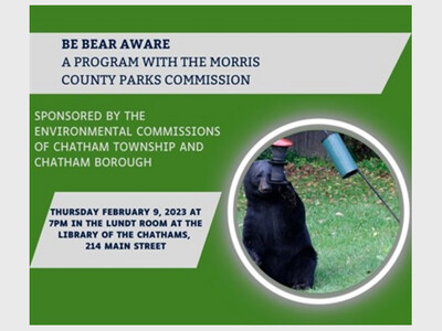  Be Bear Aware!  Information Session