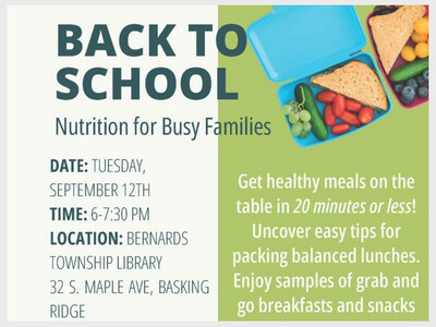 Back to School: Nutrition for Busy Families