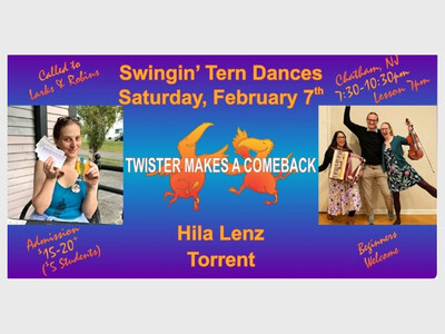 Swingin' Tern Dances -- Saturday, 2/7/26, 7:30pm