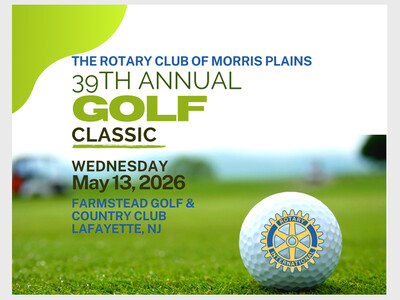 The Rotary Club of Morris Plains 39th Annual Golf Classic