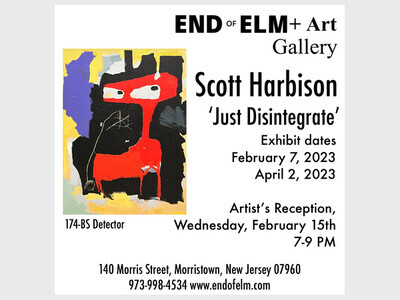 Scott Harbison solo art exhibit 'Just Disintegrate'