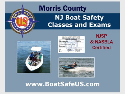   NJ Boat Safety Exam for the Online Course  - Morris County